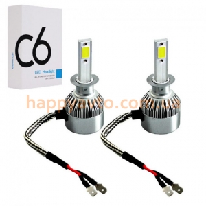 Лампы светодиодные C6 H1 12-24V COB (2шт)